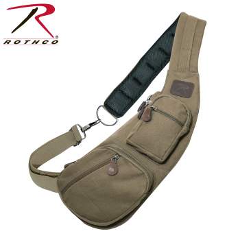 Crossbody Canvas Sling Bag by Rothco®