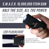 Streetwise Self-Defense Keychain Pepper Gel and Stun Gun Combo