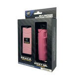 Streetwise Self-Defense Keychain Pepper Gel and Stun Gun Combo