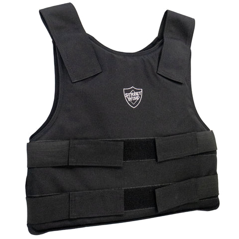 Streetwise Level IIIA Ballistic Vest – Lightweight Concealable Body Armor for Handgun Protection (Front & Back Coverage)