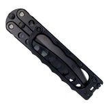 11” XL Butterfly Trench Knife – 6” Drop Point Blade | Heavy-Duty Balisong with Knuckle Guard & Holster