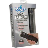 ZAP Light Extreme Self-Defense Spike Stun Gun Flashlight with 120-Lumen LED