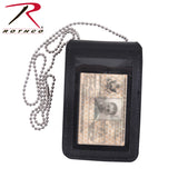 Rothco Universal Leather Badge & ID Holder