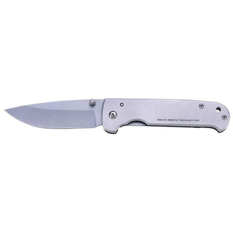 Rostfrei™ SCRATCH RESISTANT BEAD BLAST FINISH Frame Lock Knife