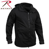 Rothco Black Tactical Zip Up Hoodie