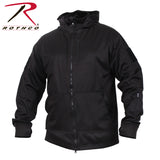 Rothco Black Tactical Zip Up Hoodie