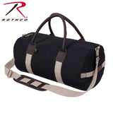 Rothco Canvas and Leather Gym Duffle Bag