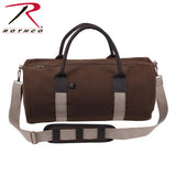 Rothco Canvas and Leather Gym Duffle Bag