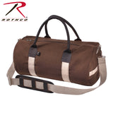 Rothco Canvas and Leather Gym Duffle Bag