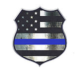 Rothco Thin Blue Line Shield T-Shirt