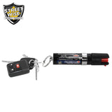 Lab Certified Streetwise Pepper Spray .75 oz KEY RING & CLIP