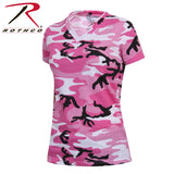 Ladies Pink Camo Pants T-Shirt Cap and Bag Bundle