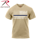 Rothco Thin Blue Line Short Sleeve T-Shirt