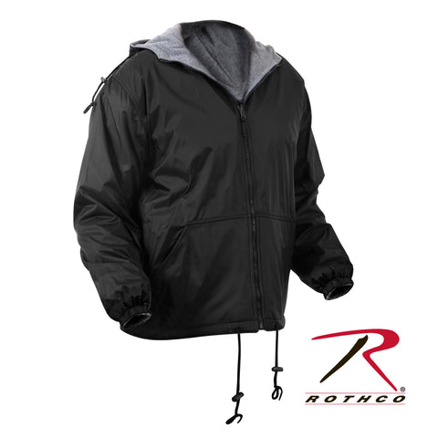 Reversible Lined Jacket With Hood by Rothco