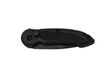 Elitedge 2 in Blade Push Button Knife with Plastic Case and Belt Clip