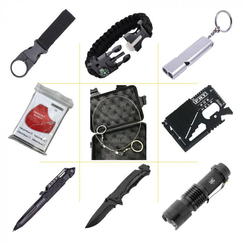 Streetwise Survival Kit with a Full 25 Functions