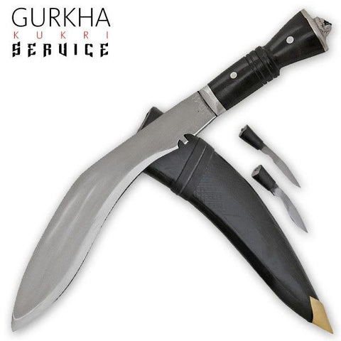 Gurkha Kukri Service Machete (Black)