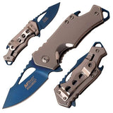 MTech USA Spring Assisted Knife with Colored Blades MT-A882