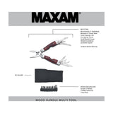 Wood Handle Mutli Tool by Maxam