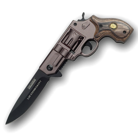 TAC-FORCE TF 760  or TF-771 TACTICAL .38 Special or .45 Pistol FOLDING KNIFE