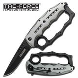 TAC-FORCE TF 784 SPRING ASSISTED KNIFE w Knuckle Guard